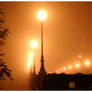 Foggy night in Parma