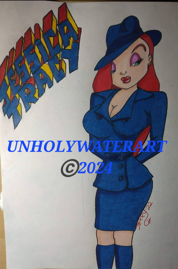 Jessica Rabbit-Tracy by UnHolyWaterArt on DeviantArt