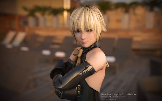 Marie Rose - Keyshot Tutorial Render