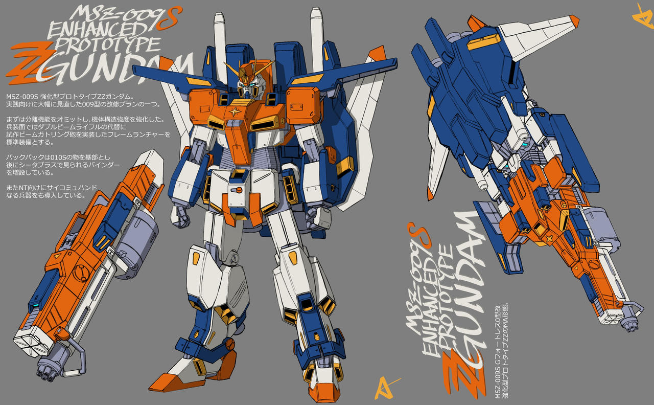 Msz 009s Enhanced Prototype Zz Gundam By Ayama By Heavenly777protector On Deviantart Msz 009s Enhanced Prototype Zz Gundam By Ayama By Heavenly777protector On Deviantart