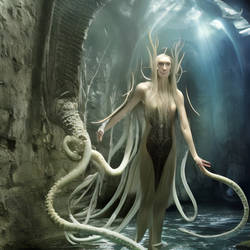 DreamUp Creation Call of AI Thranduil?!