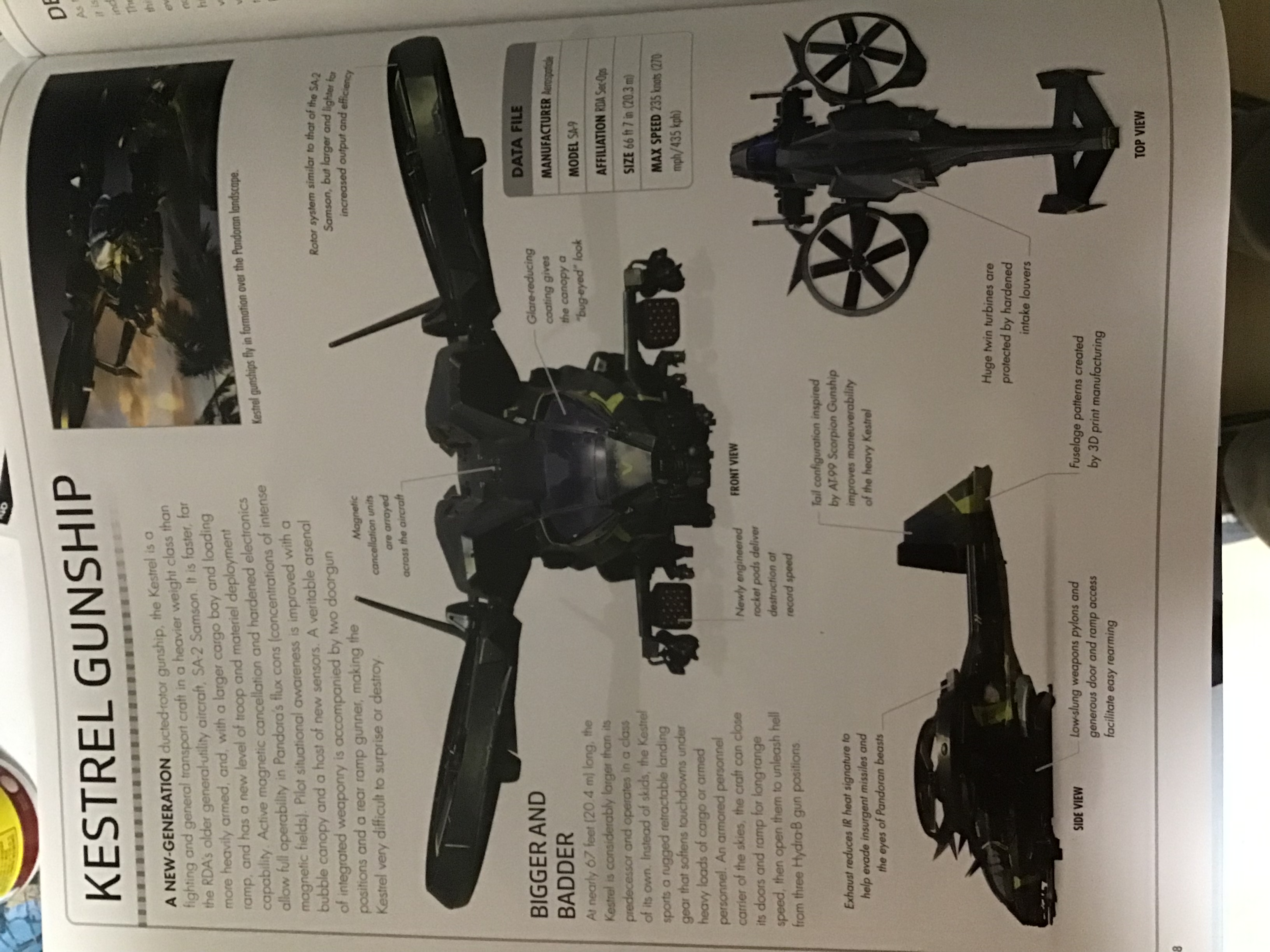 RDA SA-9 Kestrel Gunship (1) by heavenly777protector on DeviantArt