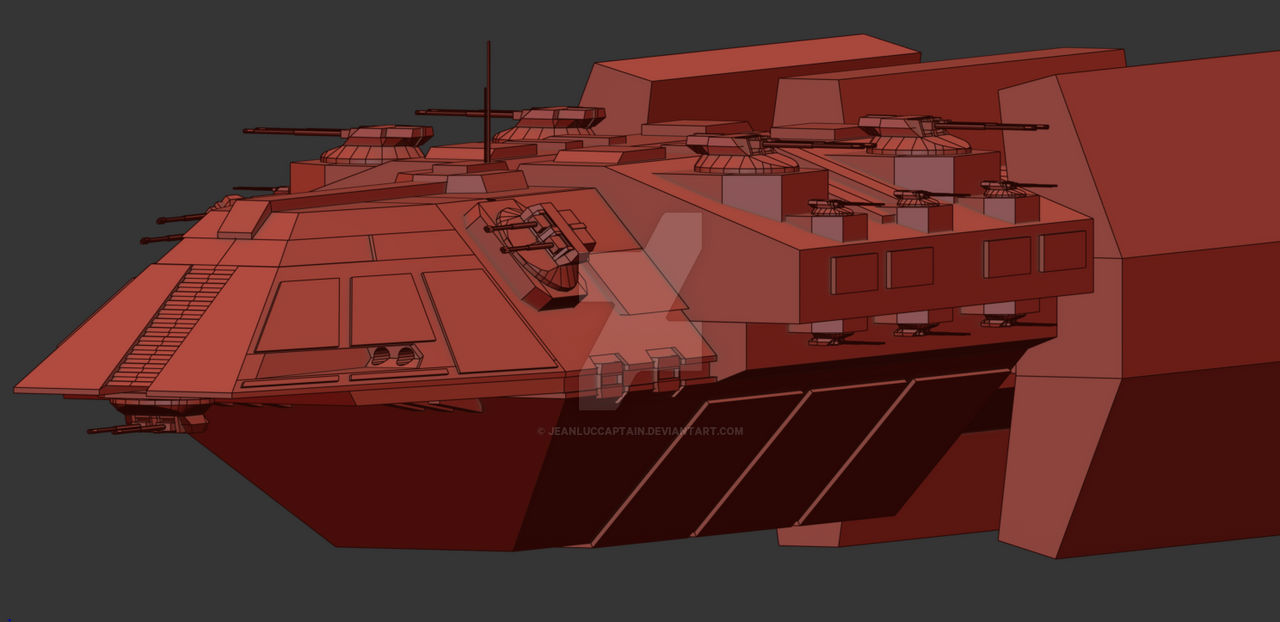 Sabine Class Modular Frigate Standard Gun Module 2 by JeanLucCaptain on ...