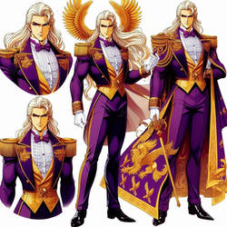 Fulgrim 80's Anime Style Character Design set