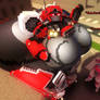 Arcee Witnesses Shatter's Giant Upgrade