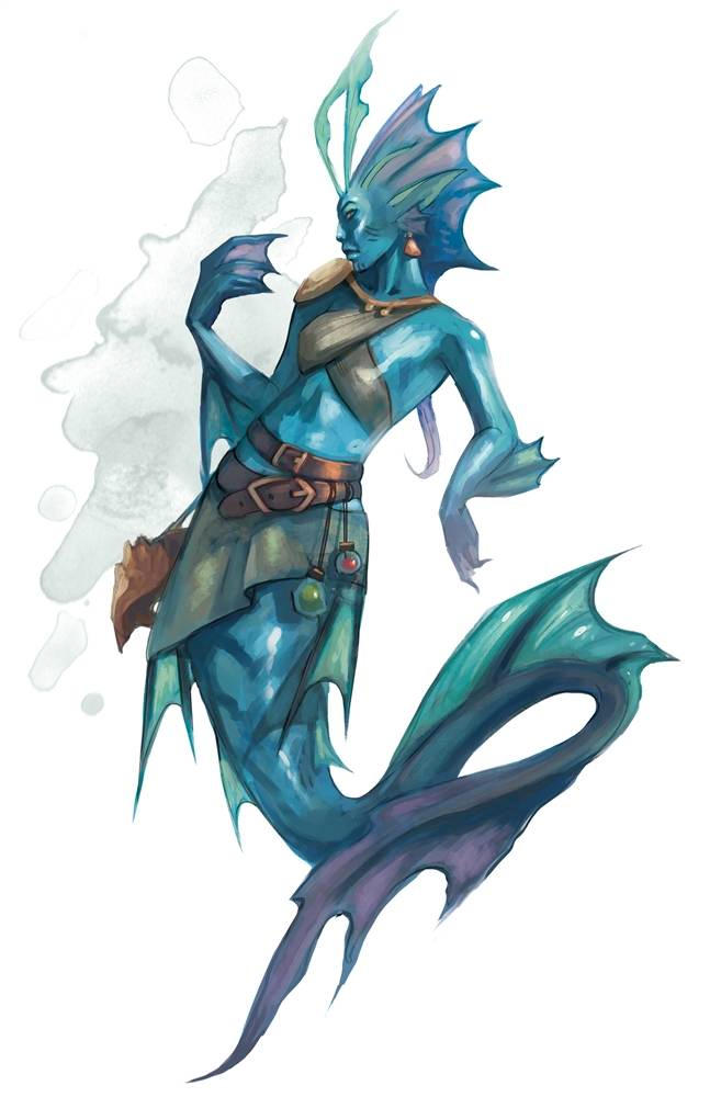 Minecraft Merfolk Merfolk (Dungeons and Dragons) by brendachoi14 on DeviantArt