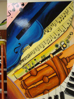 Right Side Music Mural