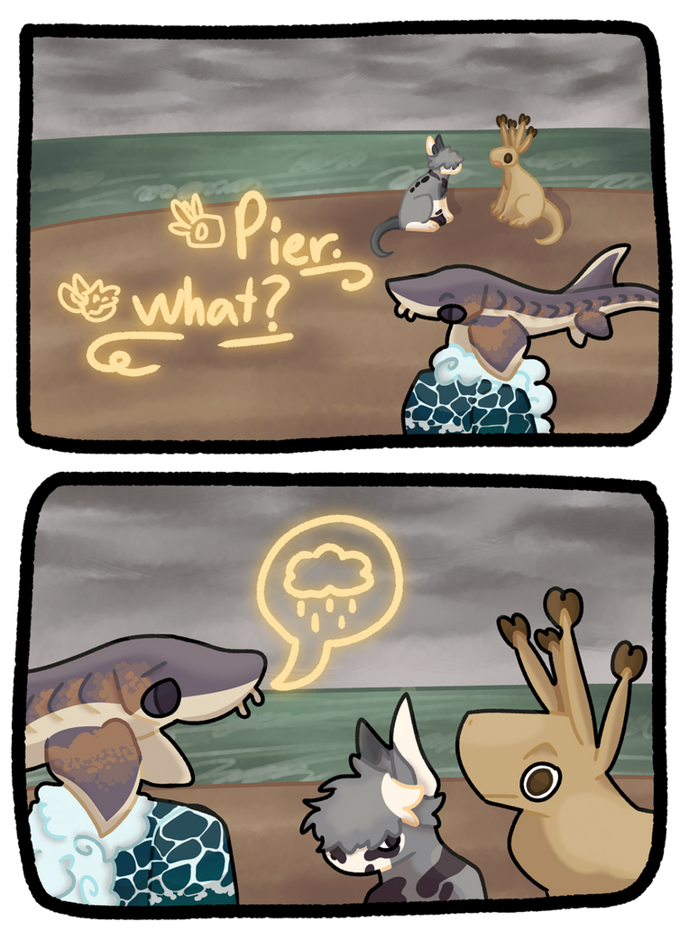Cryptid Build Local cryptid builds pier (more at 9) | 1/2 by CloveChicken on DeviantArt