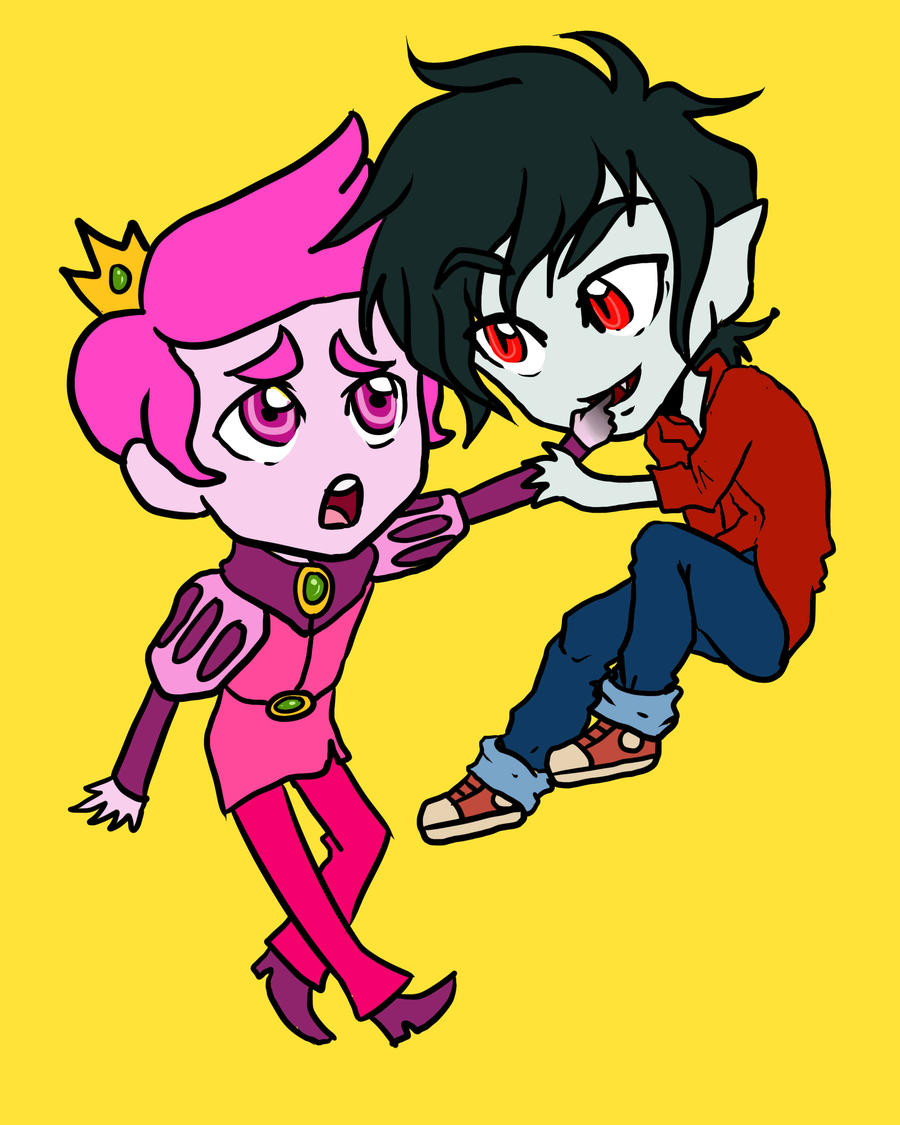 Prince Gumball and Marshall lee by AskShroomPrince on DeviantArt