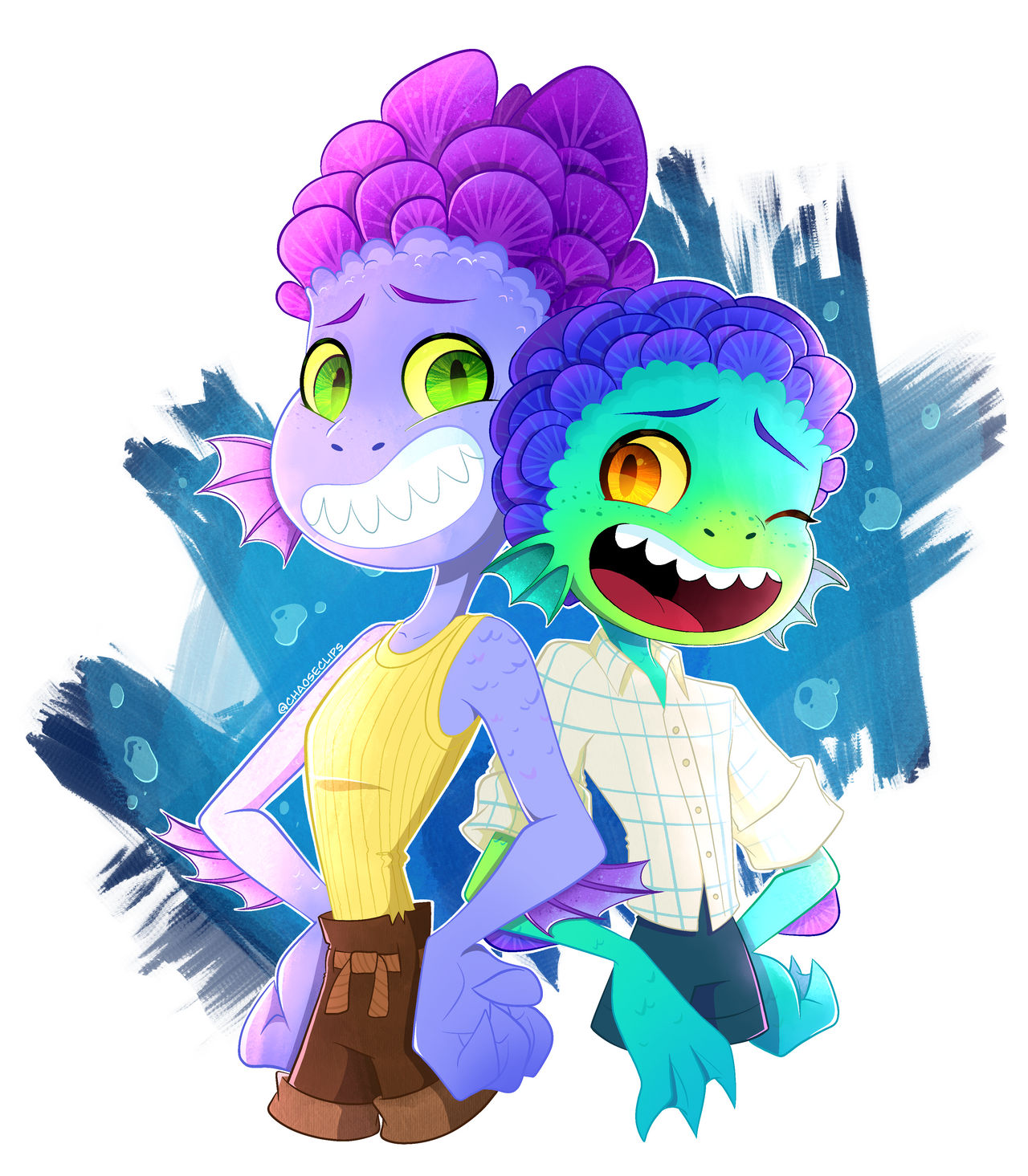 Fishy Friends Fishy Friends by ChaosEclips on DeviantArt