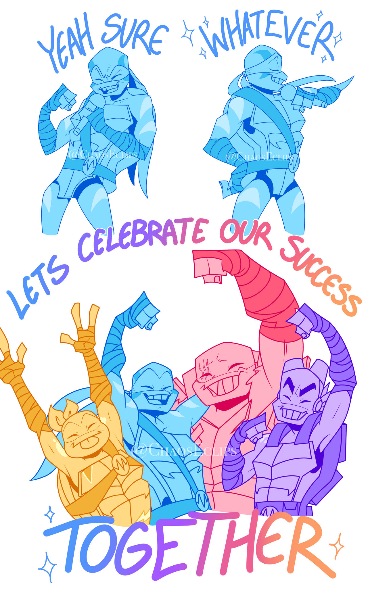 Yeah Sure Whatever by ChaosEclips on DeviantArt