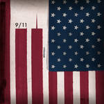 9 11 WTC On Stars And Stripes by monkeycrisisonmars