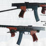 The Kalashnikov submachine gun is a submachine gun