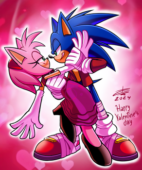 Happy Valentine's day (SonAmy boom)