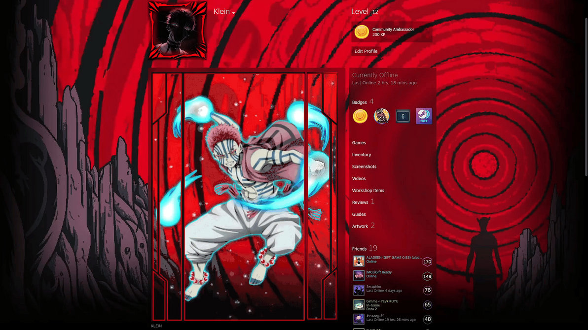 Artwork Showcase - Steam Profil Design by DJEVINLIE on DeviantArt