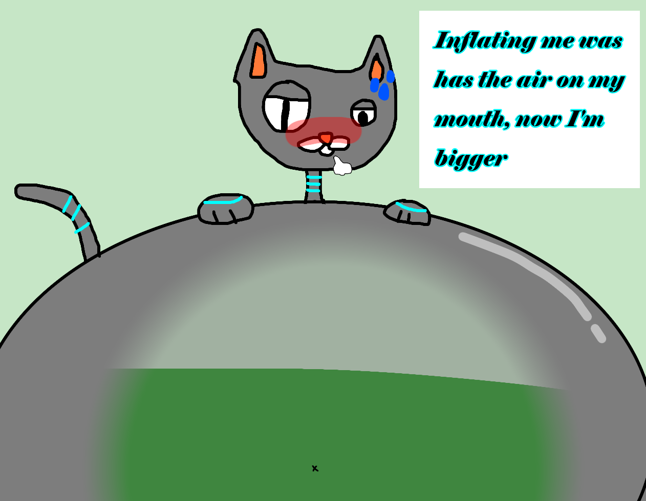 Leonard the Noodle Cat (me) inflation by BlueyLeonard2K7 on DeviantArt