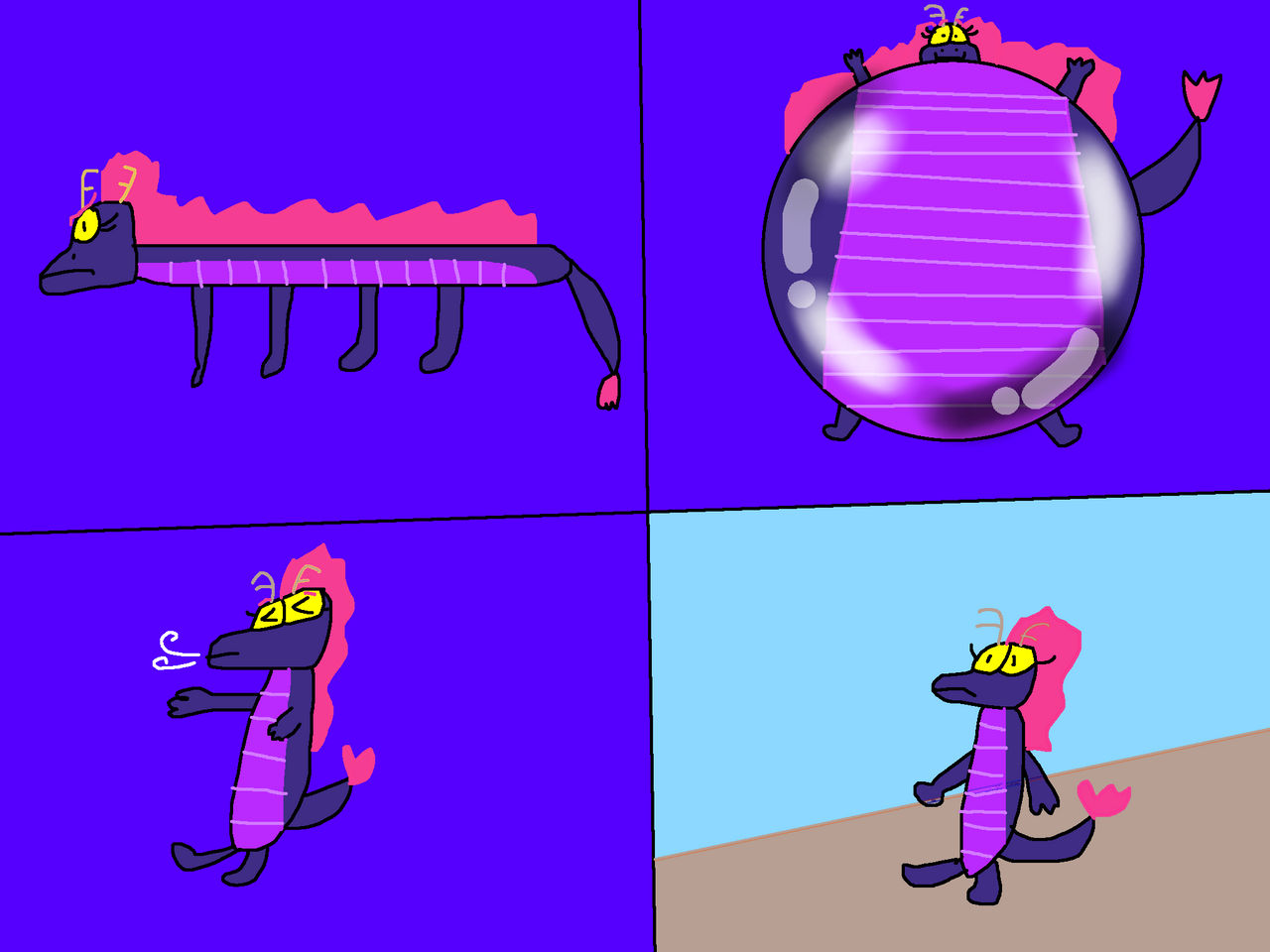 Belle Bottom Dragon Black Magic Inflation (2/2) by LeonardNoodleCat on ...