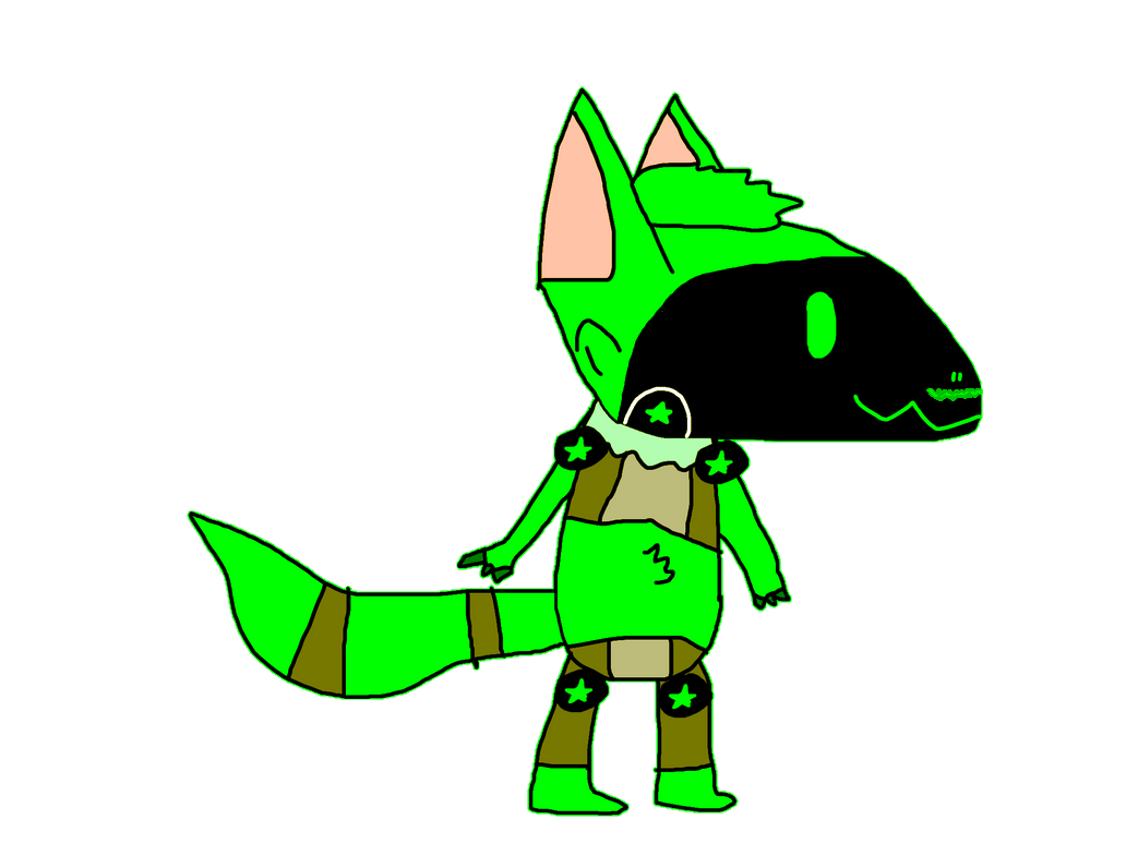 Zackey the Protogen (Leonard's Dad) by LeonardNoodleCat on DeviantArt