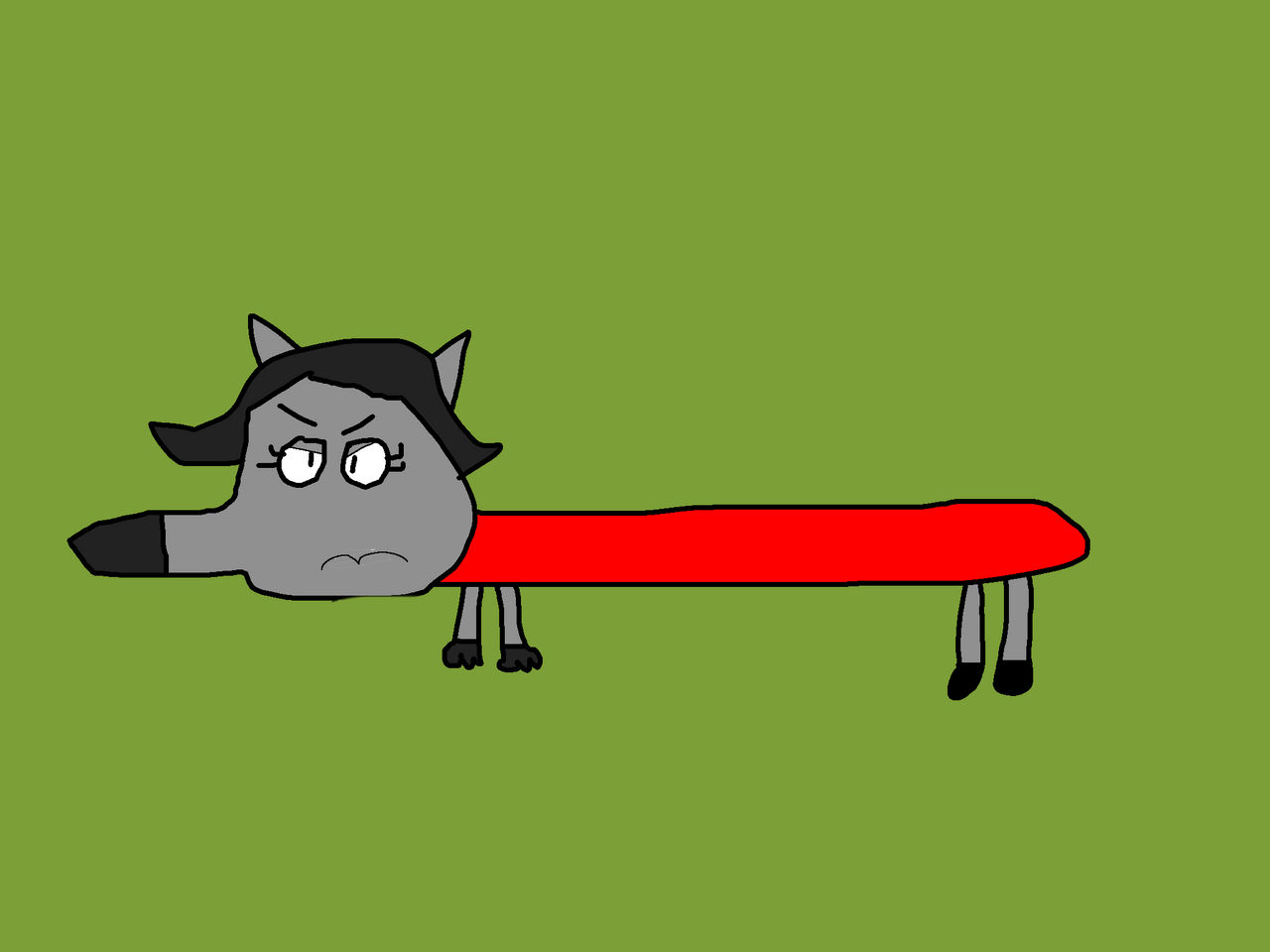 Wolf Inflation wolf scarlet black magic inflation (7/10) by LeonardNoodleCat on DeviantArt