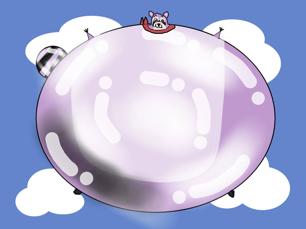 Rambley the Raccoon inflation by LeonardNoodleCat on DeviantArt