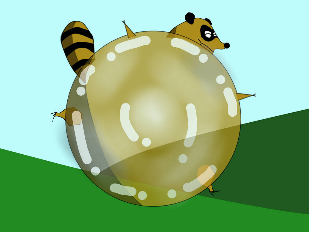 Raccoon PATBWW Inflation by LeonardNoodleCat on DeviantArt