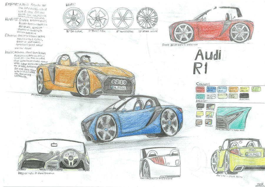 Iaudi R1 Audi R1 Concept by CurtTheMadProfessor on DeviantArt