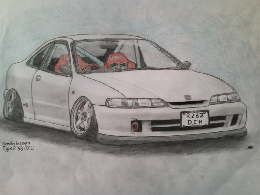 Honda Integra Type R by CurtTheMadProfessor on DeviantArt