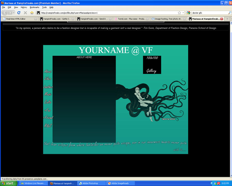 Octopus Garden Layout by MariaaaMariaaa on DeviantArt
