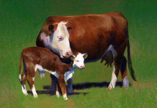 Cow and cowlet