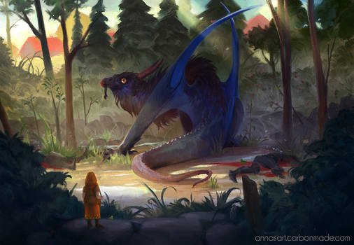 Unexpected visitor by iZonbi