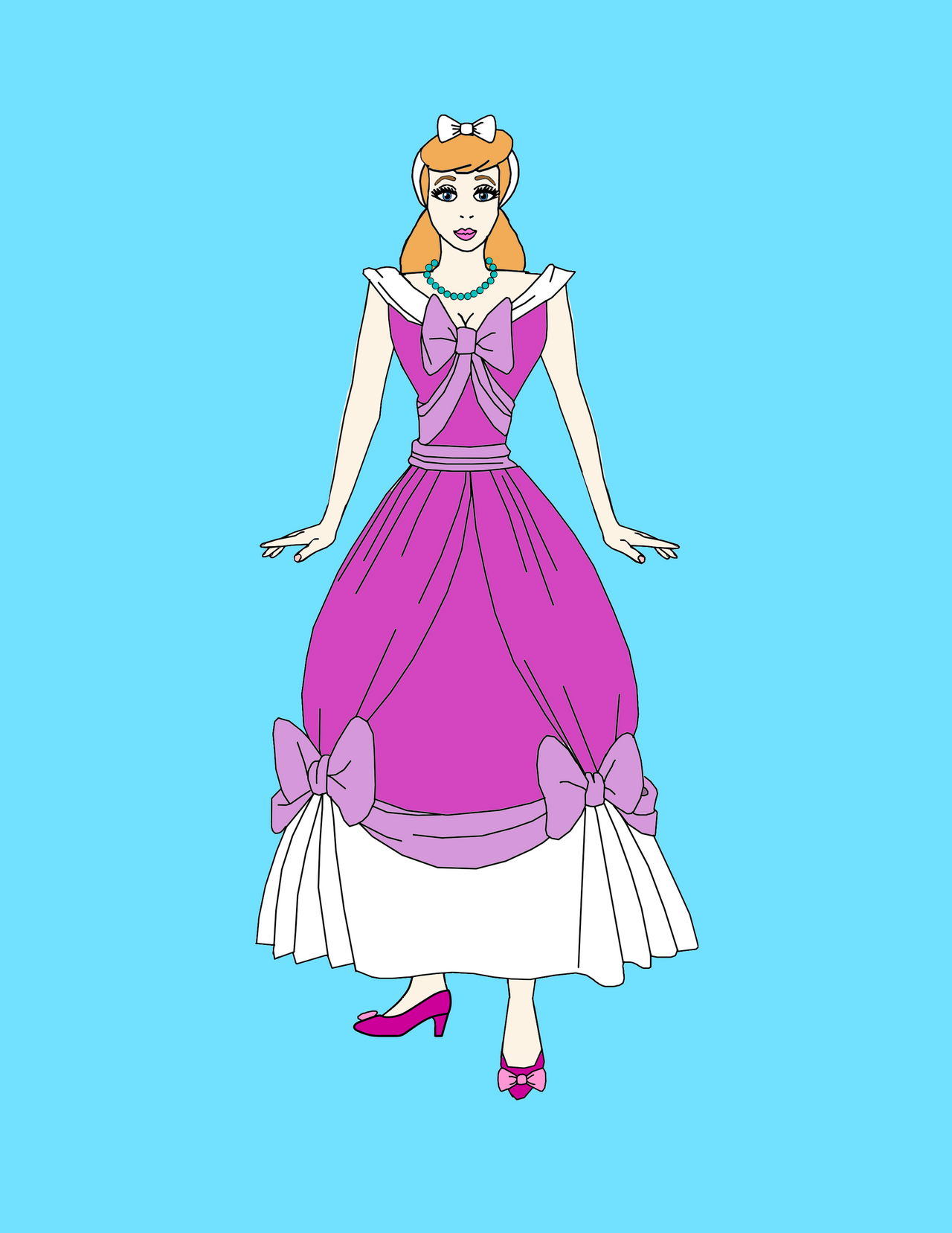 Cinderella's Pink Dress Part 2/4 by Arteest81 on DeviantArt Cinderella's Pink Dress Part 2/4 by Arteest81 on DeviantArt