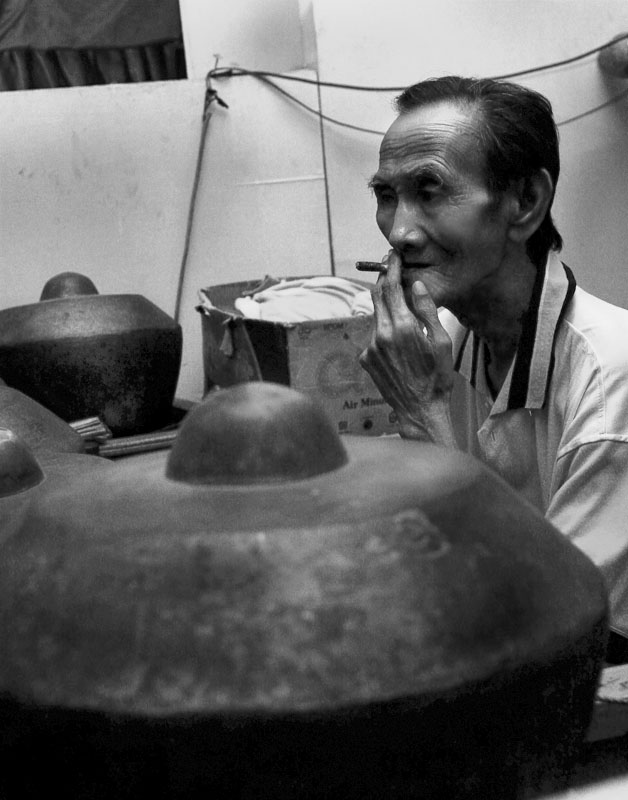 Old Man with Gamelan