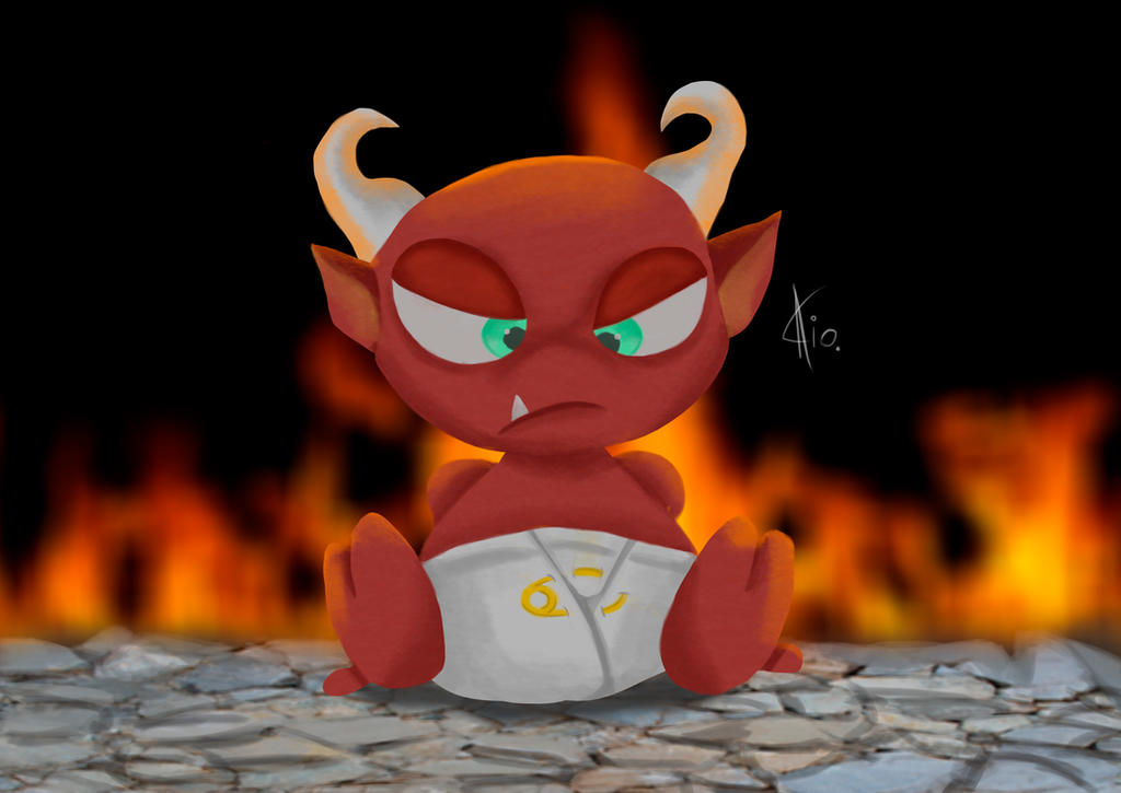 Devilbbby Devil baby by kaada-art on DeviantArt