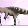 A girl and Yutyrannus