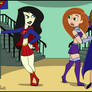 Kim Possible X Teen Titans and Super Girl