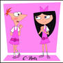 Phineas Crossdressing as Isabella