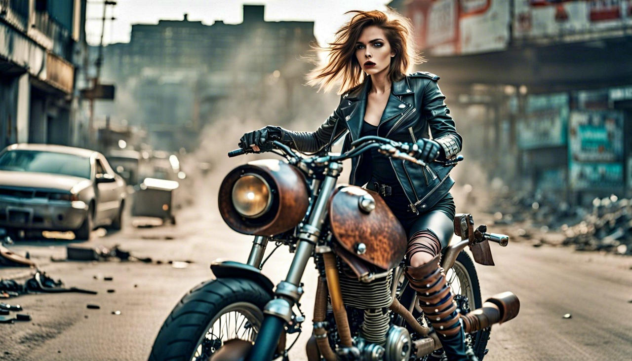 Post Apocalyptic Riding Mount Riding Through a post apocalyptic City..#2 by BillyRocker4 on DeviantArt
