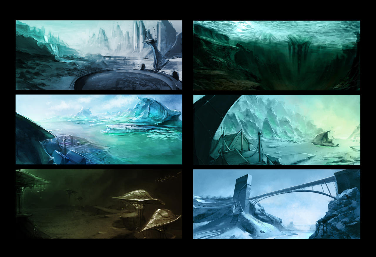 Environment layouts