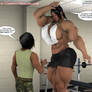 Giantess Amazons - Sharon and Kevin