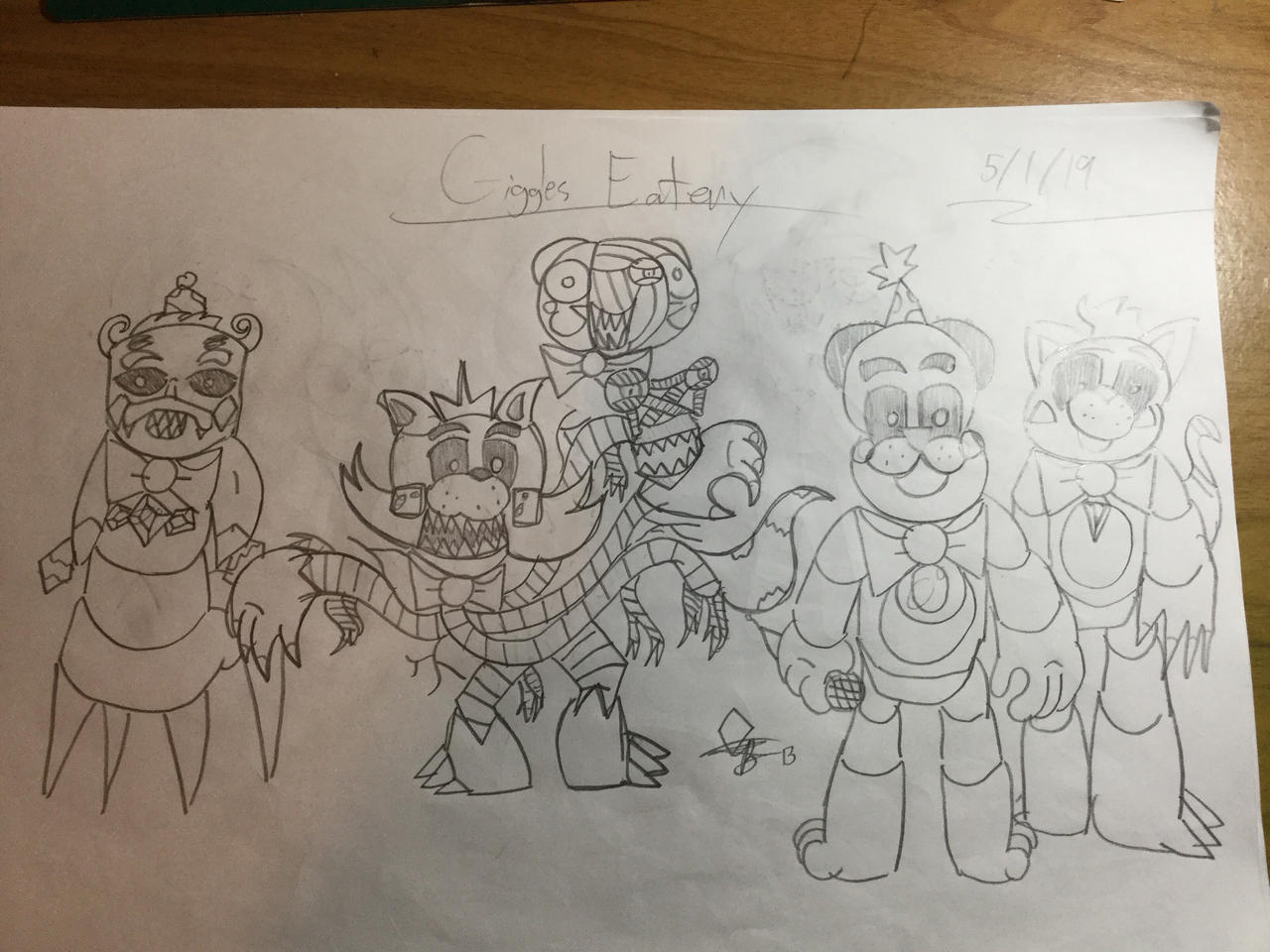 Toy Versions of the Animatronics by BenArt20 on DeviantArt