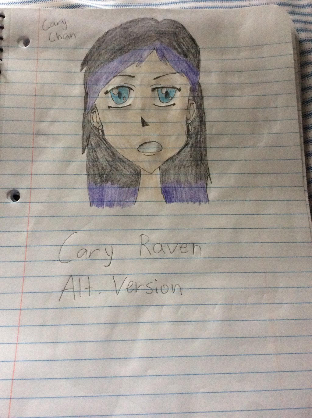 Cary Raven (Alt. Version) by ZombieLover93 on DeviantArt