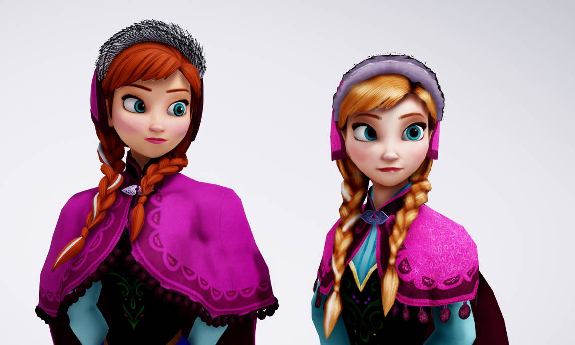 Two Anna's?! by PibbyLearn on DeviantArt