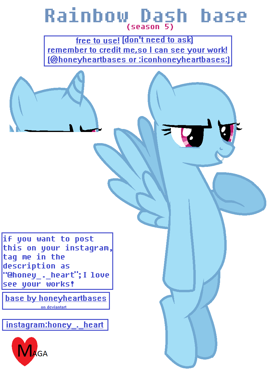 Mlp Rd Base by honeyheartbases on DeviantArt