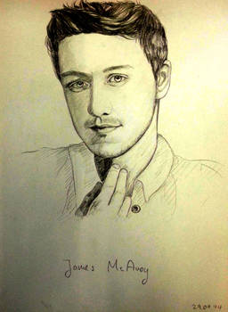 James McAvoy Portrait