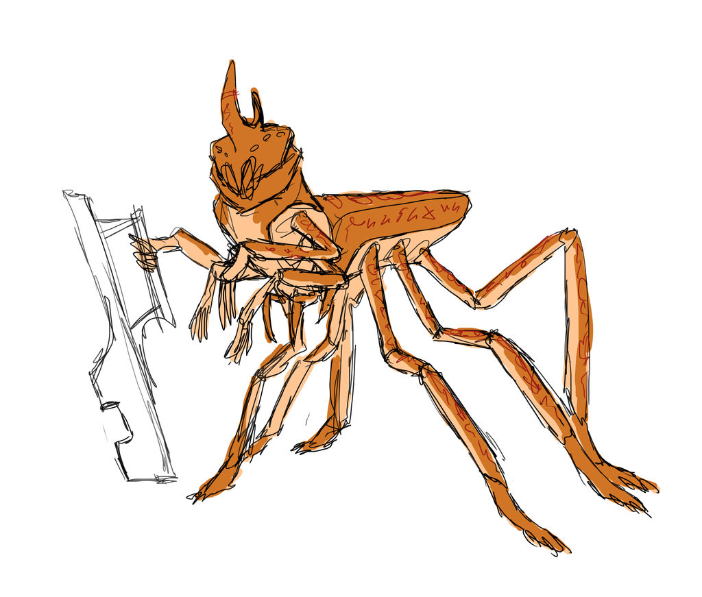 Alien Design by Beefstatic on DeviantArt