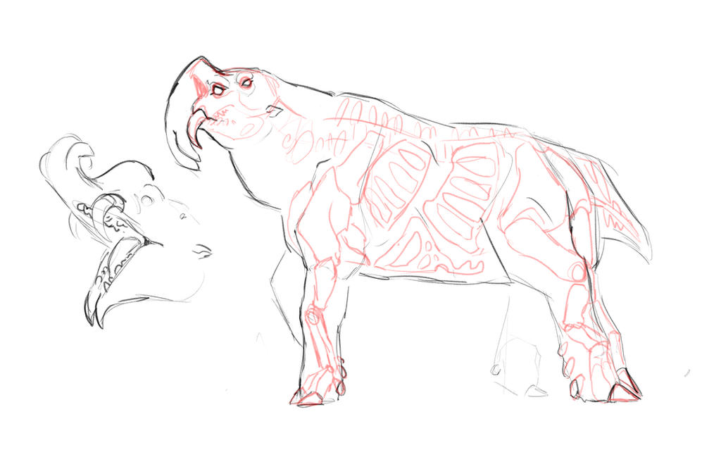 Elephantoid Elephantoid Alien Creature by Beefstatic on DeviantArt