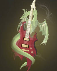 The Fierce Dragon and His Electrified Guitar