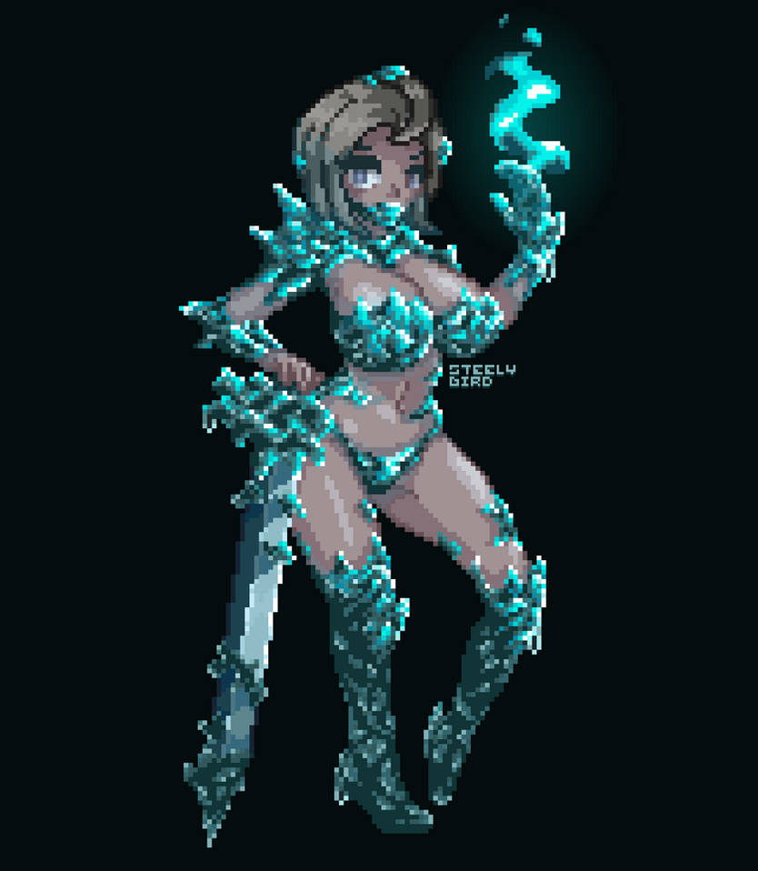 Frost Armor (Terraria) by SteelBirdLove on DeviantArt