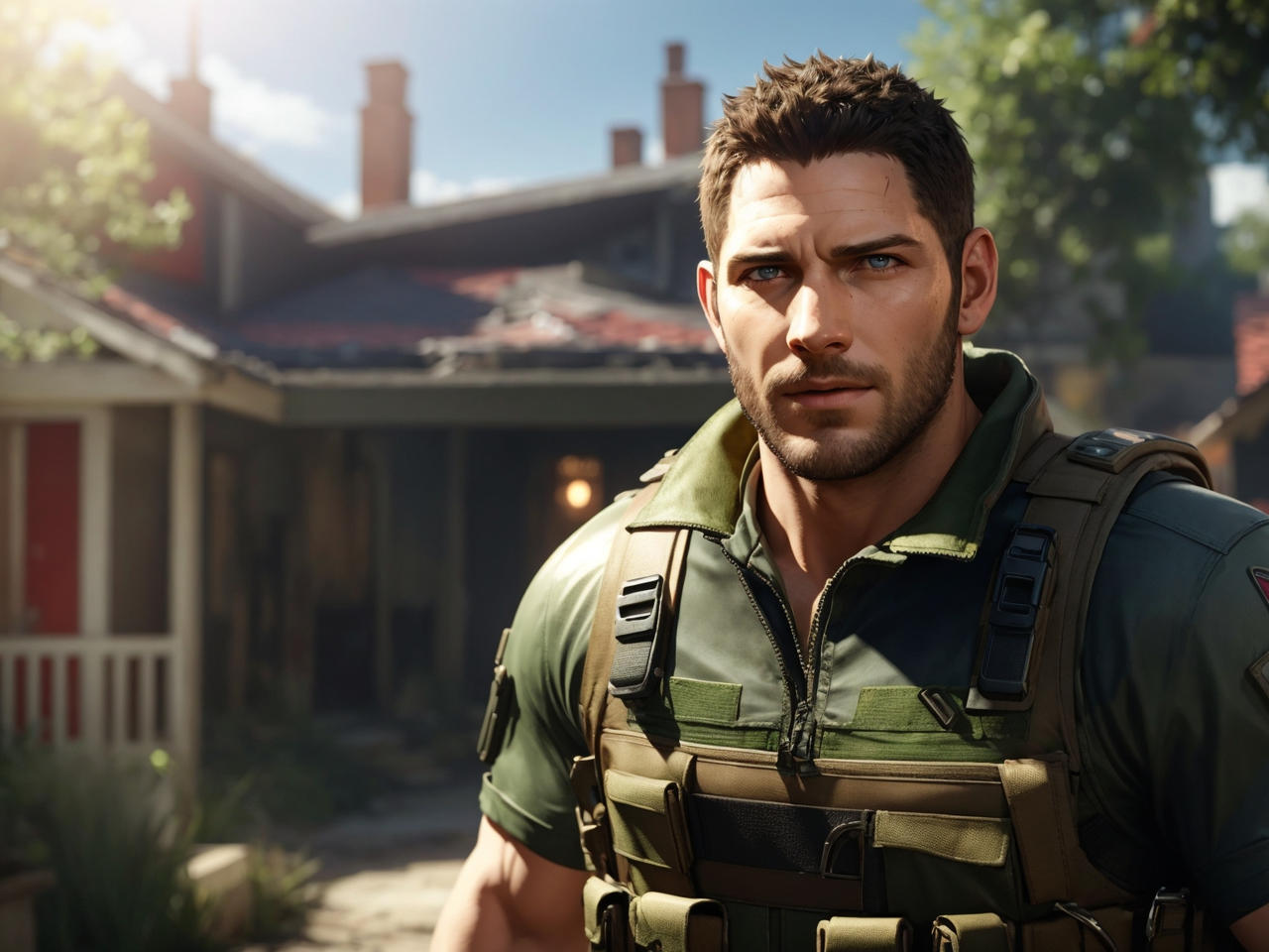 Chris Redfield AI 3 by Shenatox on DeviantArt