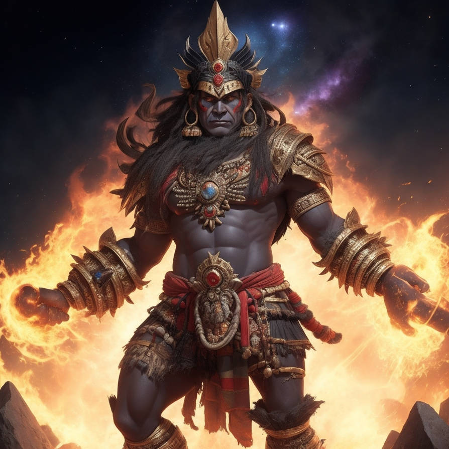 Dios Inca de la Oscuridad y la Destruccion Supay 1 by Shenatox on ...